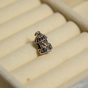 Pandora retired sterling silver bird cage charm Carousel Charm
